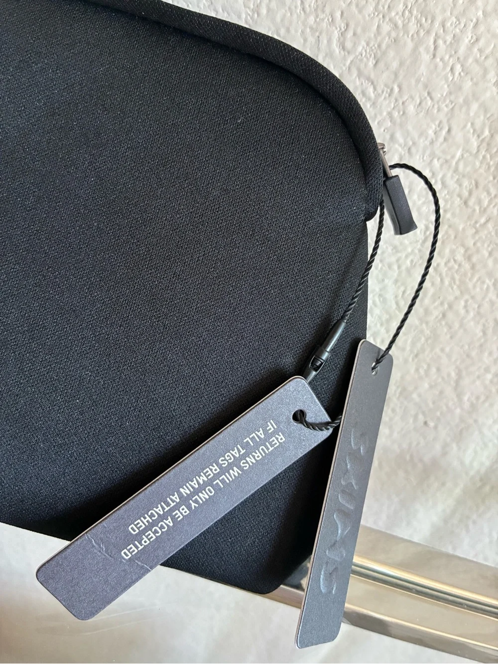 *NWT* SKIMS Onyx Makeup/Travel Pouch